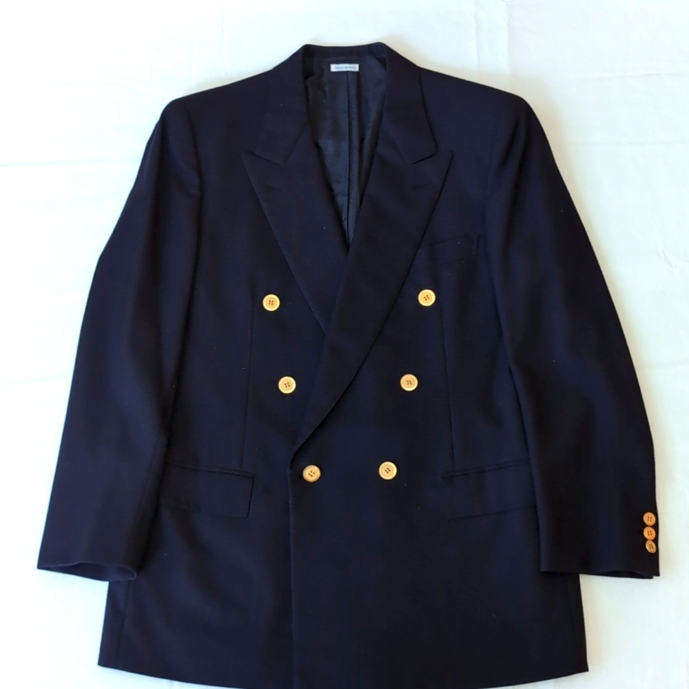 Vintage Wilkes Bashford by Brioni Men's Wool Suite Jacket Size Medium / Large